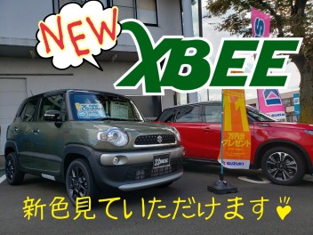 クロスビーの新色登場！